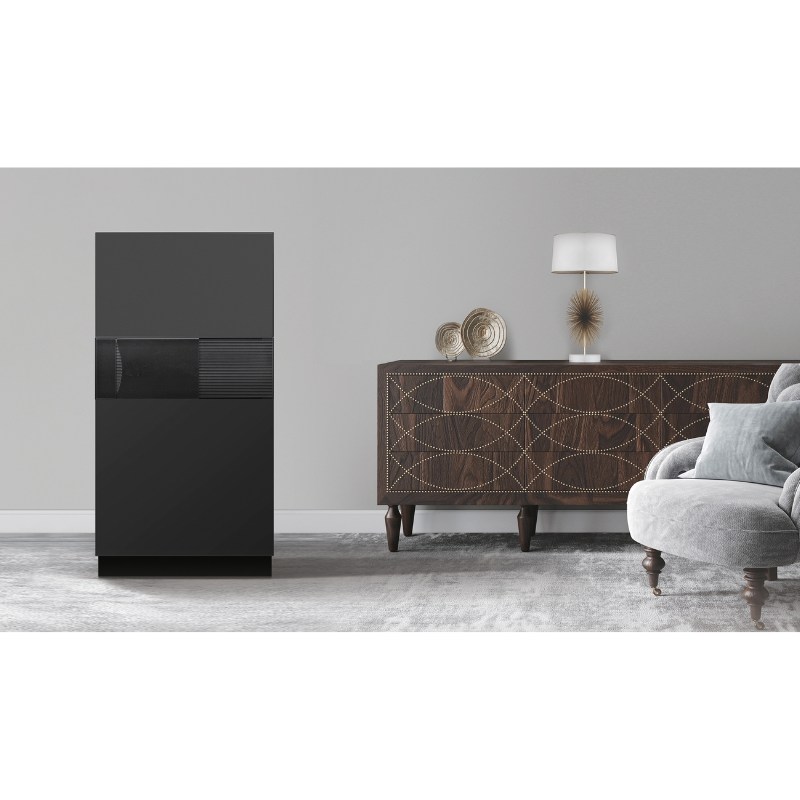 Phoenix Safes Next Plus Luxury Fire Safe with Fingerprint Lock - Dark Grey