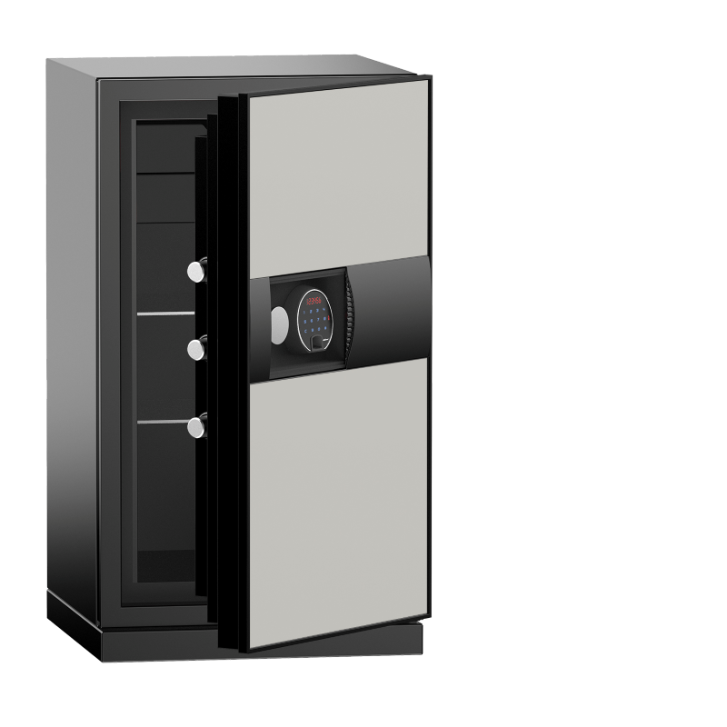 Phoenix Safes Next Plus Luxury Fire Safe with Fingerprint Lock - Cream